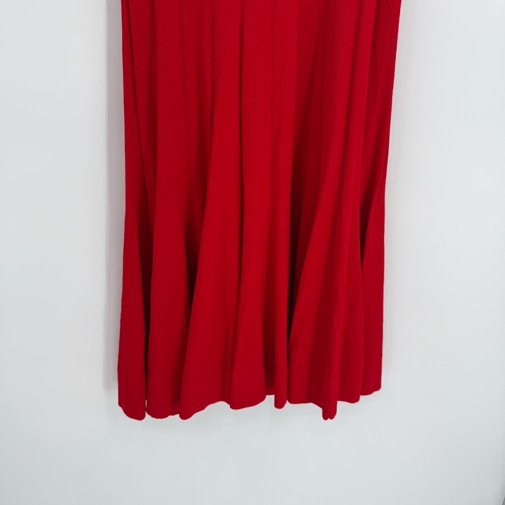 Lauren Ralph Lauren Red Midi Dress - Picture 3 of 9